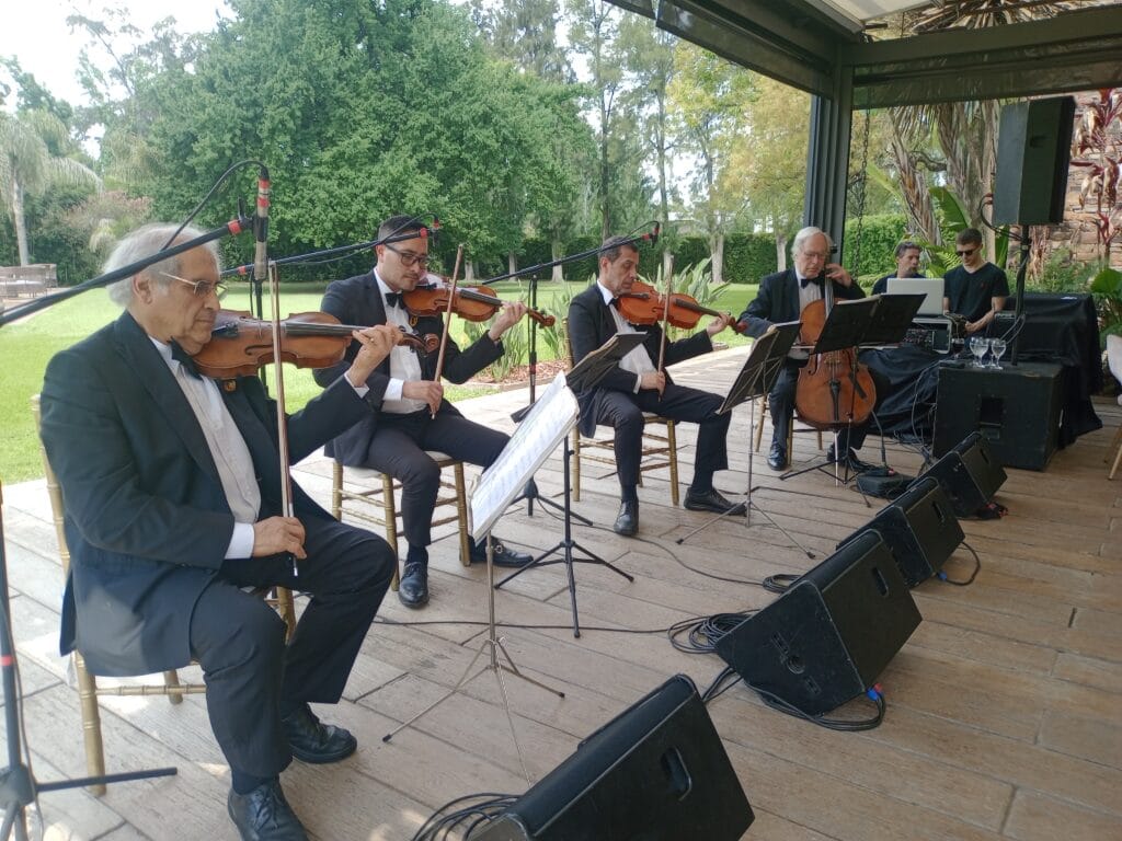 Cuarteto de Cuerdas para Recepciones en La Soñada de Pilar