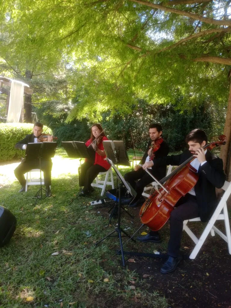 Cuarteto de Cuerdas en Ceremonia - Quinta Los Cipreses