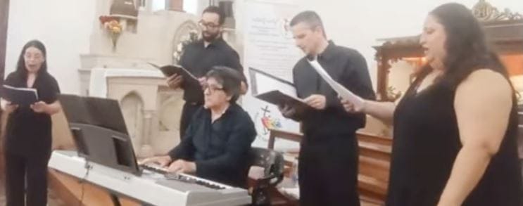 Música Coral para Ceremonias: Salmo . Parroquia Nuestra Señora del Carmen - Ramos Mejía