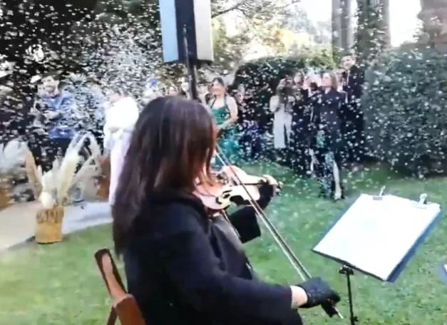 Músicos para ceremonias al aire libre